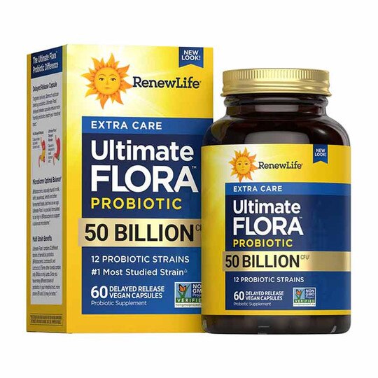 Ultimate Flora Probiotic 50 Billion Extra Care Formula, RNL
